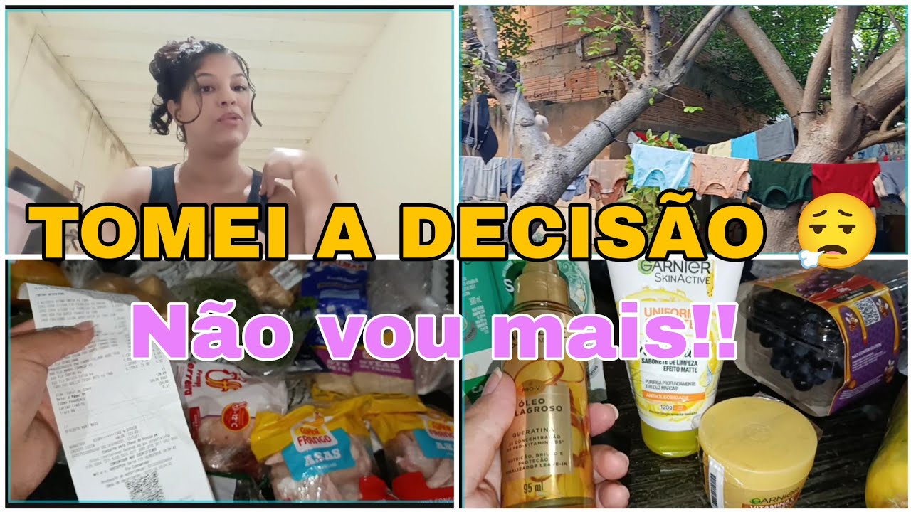 TOMEI A DECISÃO 😮‍💨// não vou mais fazer isso 