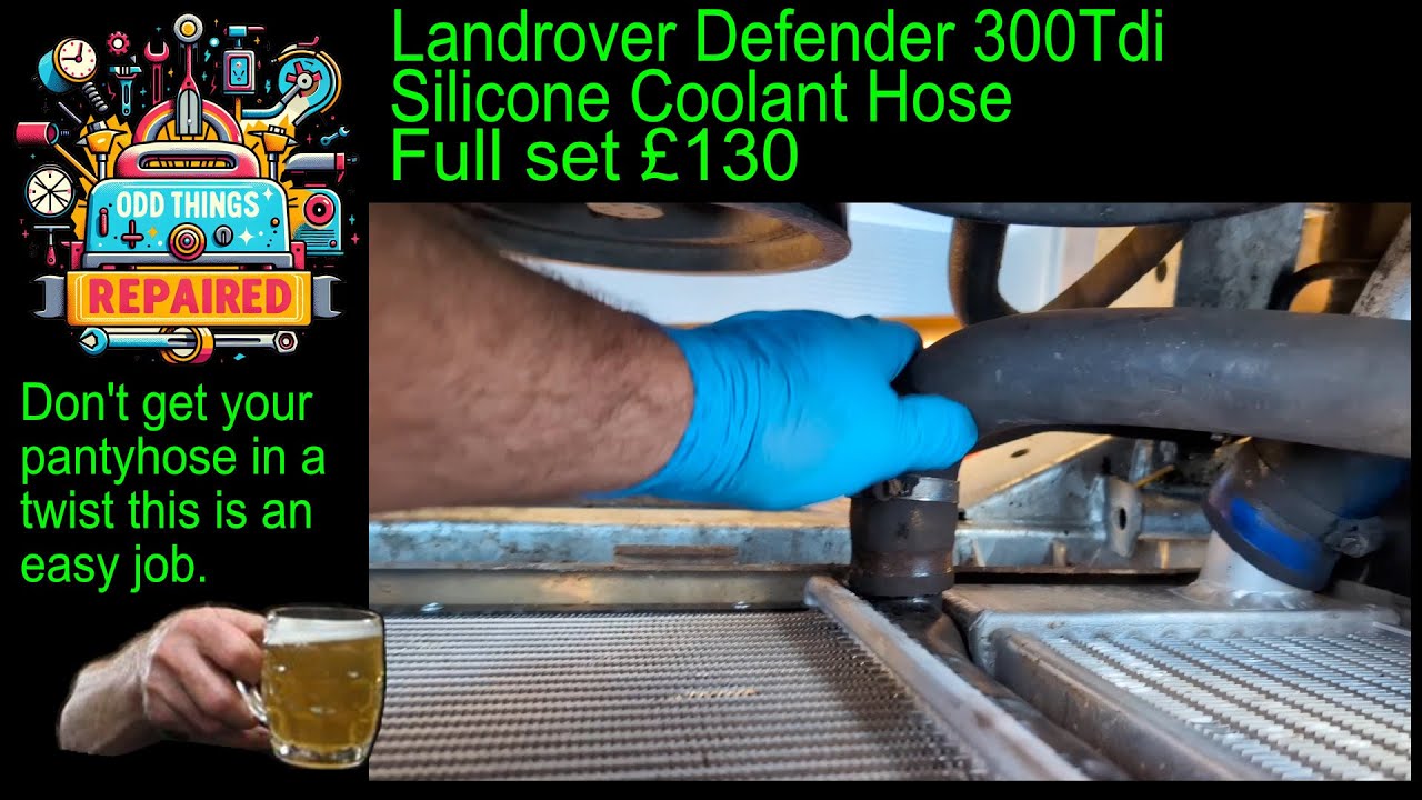 Landrover Defender 300tdi silicone hose