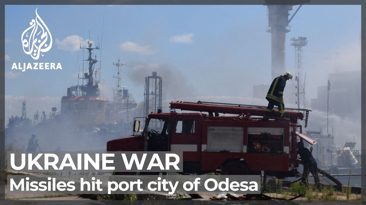 Russia hits key Odesa port day after landmark grain deal: Ukraine