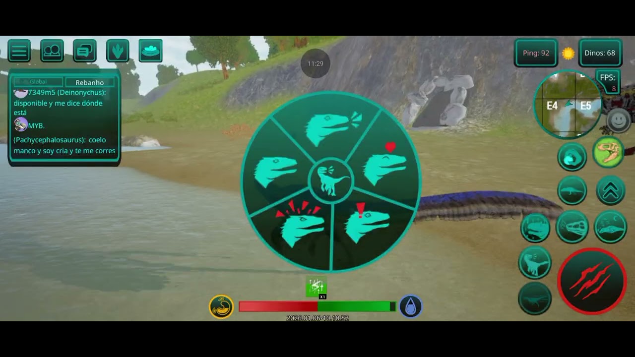 Gameplay deyno  😁 tóxico  👍