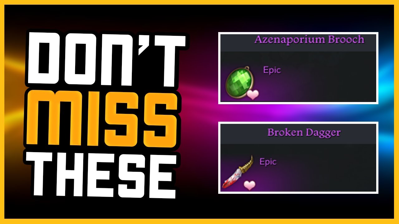 FREE EPIC RAPPORT ITEMS  - Lost Ark Guide