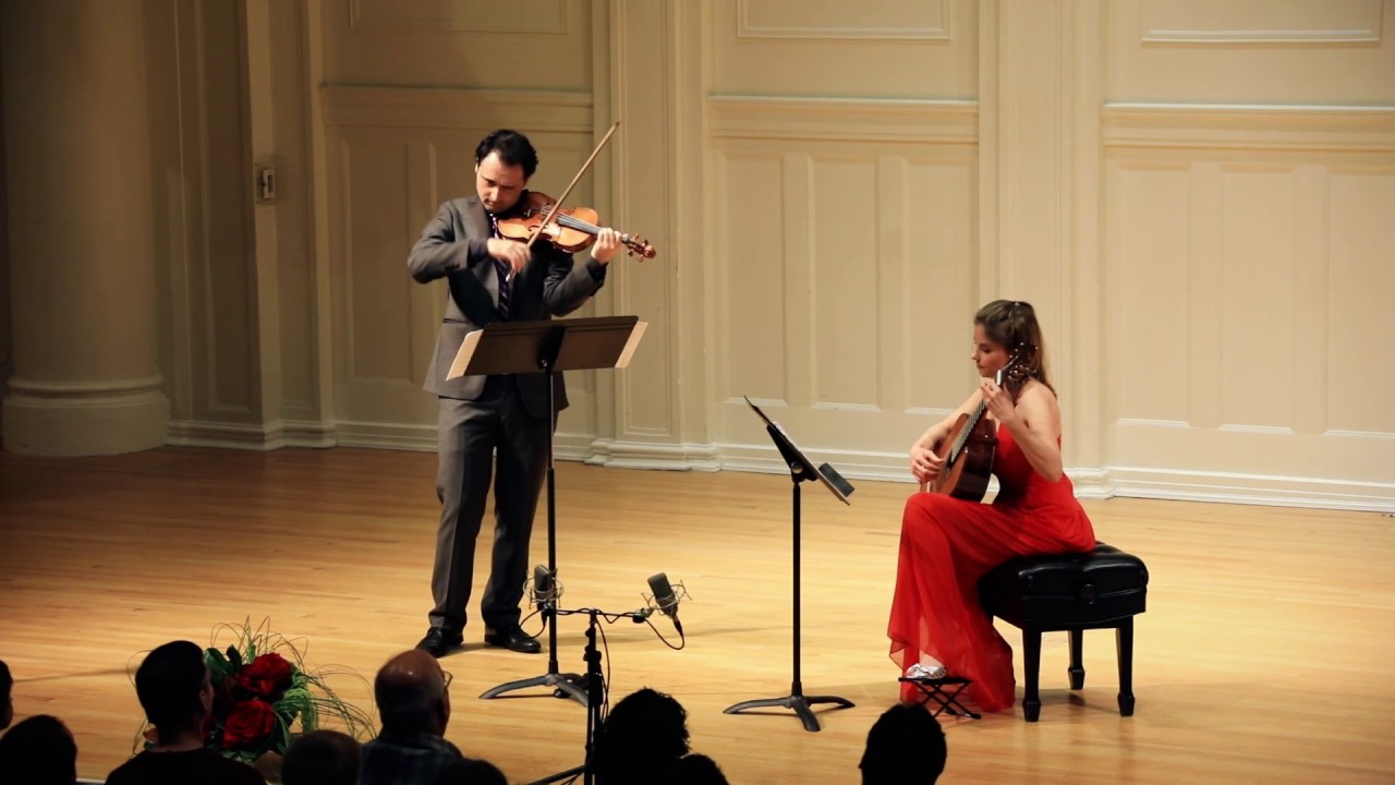 Piazzolla: Night Club 1960 Ana Vidovic (guitar) & David Lisker (violin)