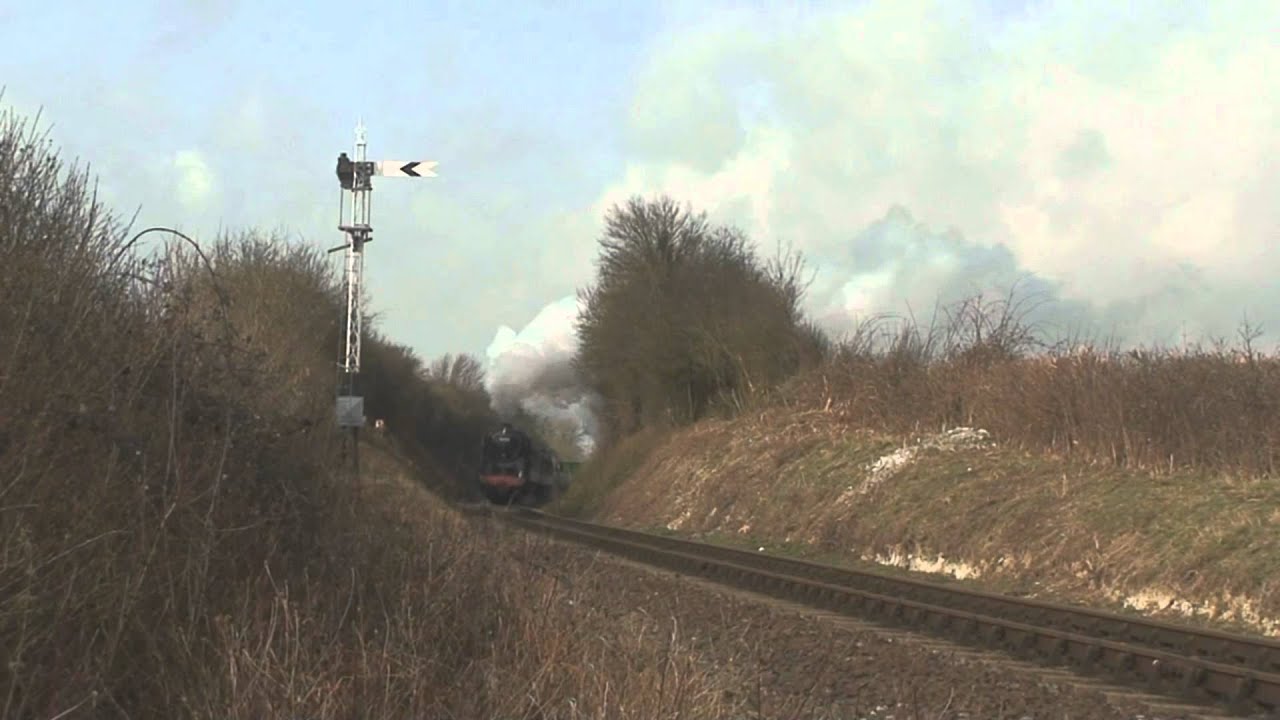 steam train at speed # 145