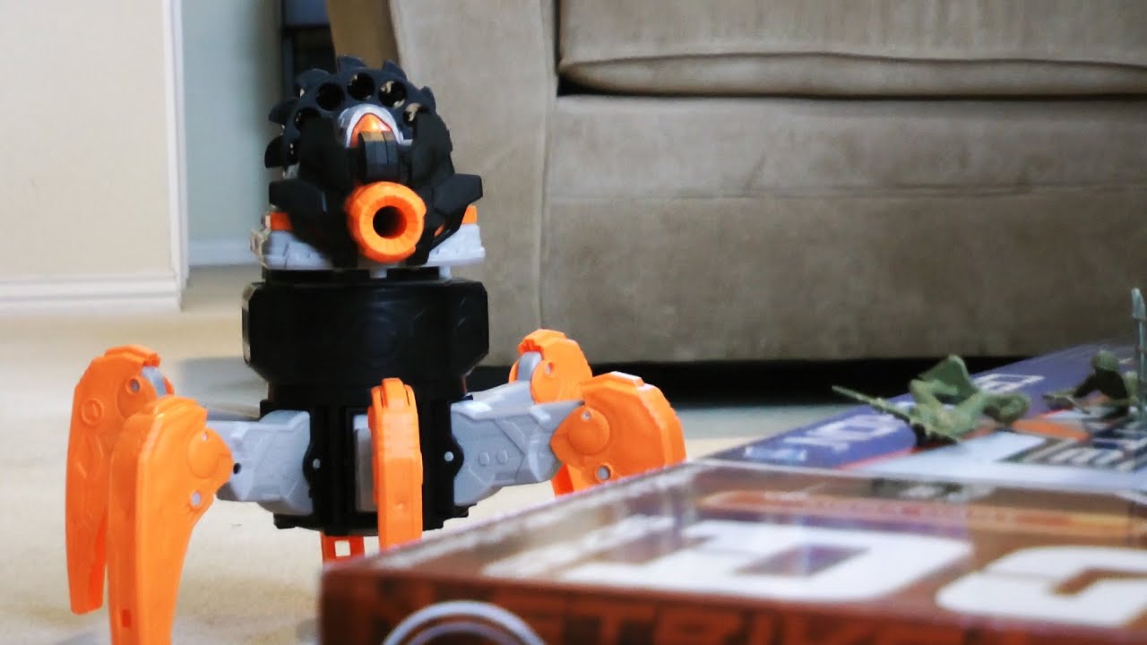 Nerf Combat Creatures TerraDrone Review and Battle Test