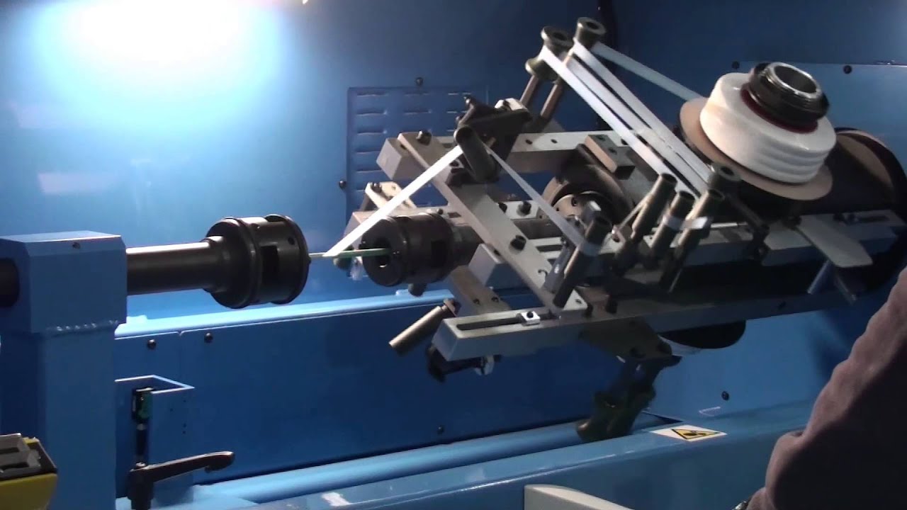 Horizontal 2 Pad Tangential PTFE Taping Line