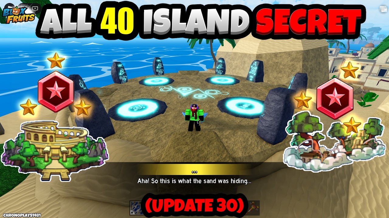 ALL 40 SECRET QUESTS (FULL GUIDE) (Blox Fruits Update 30)