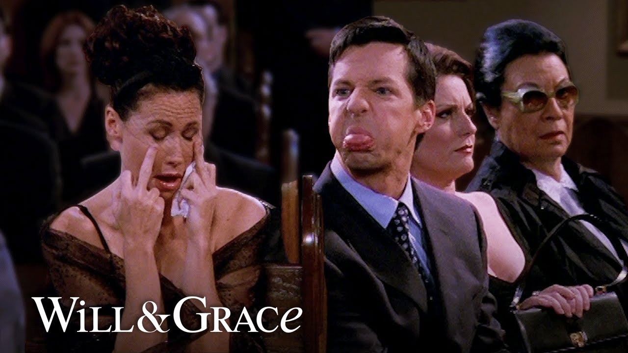 The funniest scenes from the Funeral episodes | Will & Grace