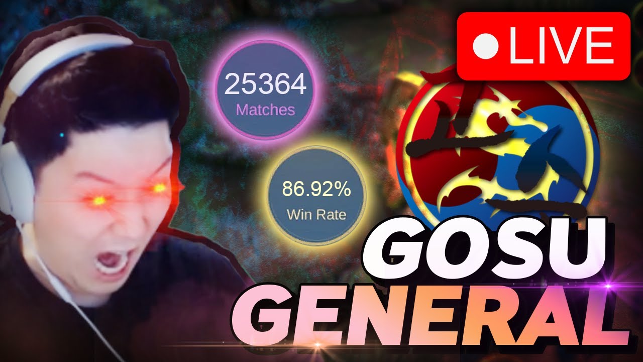 Gosu General MLBB Live 17th Nov (Full Version)