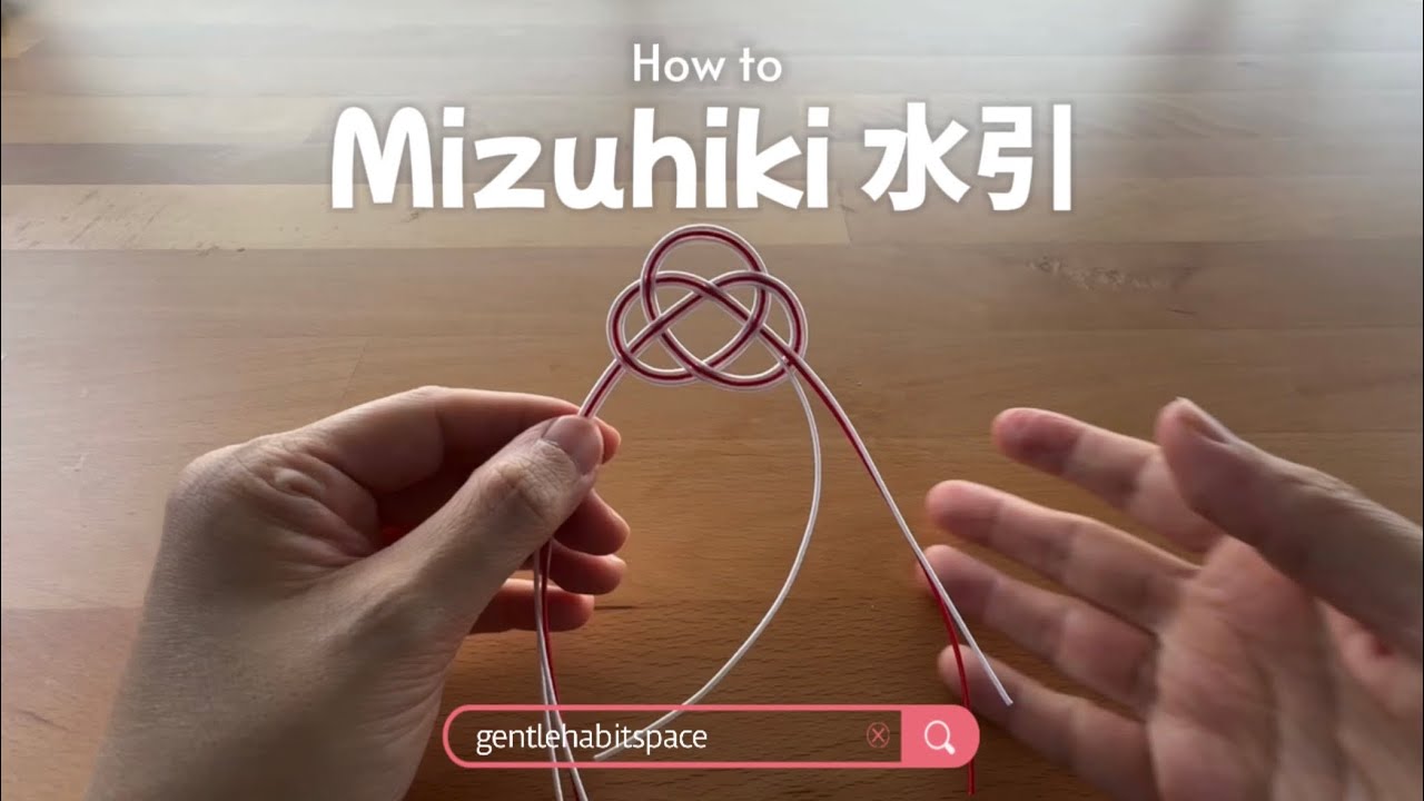 DIY: How to make Easy Awaji Mizuhiki Knot | 水引 (Beginner’s Level)