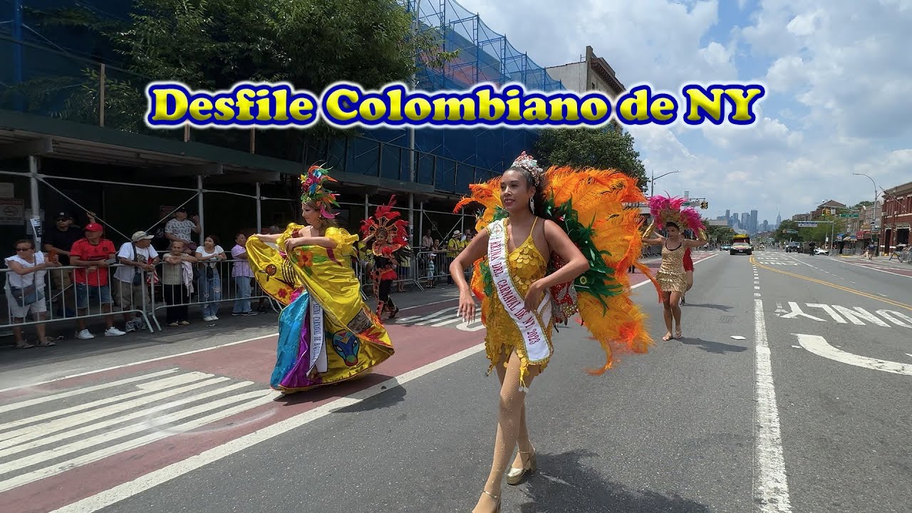 Desfile colombiano en Queens Ny