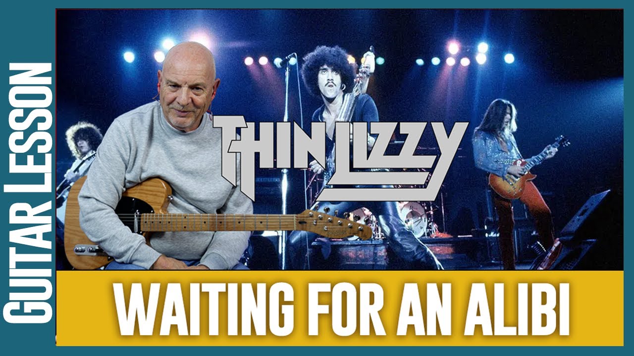 Thin Lizzy - Waiting For An Alibi - Guitar Solo Lesson