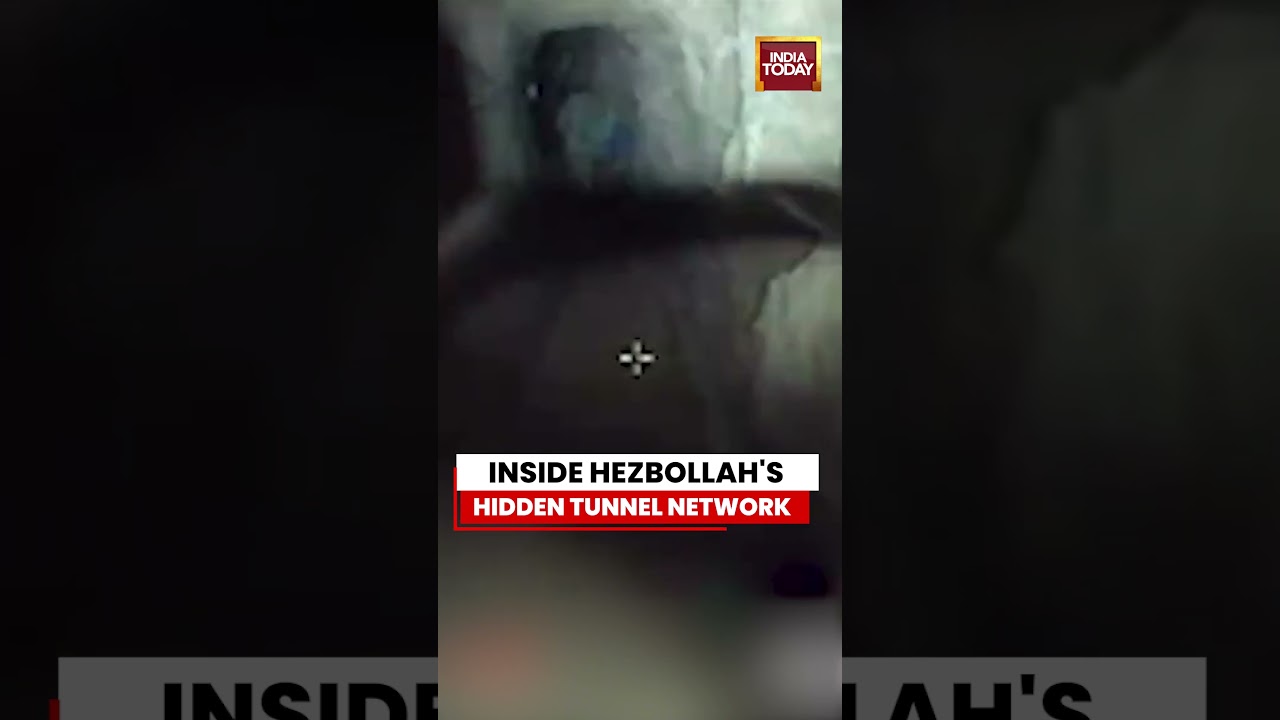 Drone Footage Shows Hezbollah Terrorists Inside Secret Underground Tunnel | IDF Uncovers