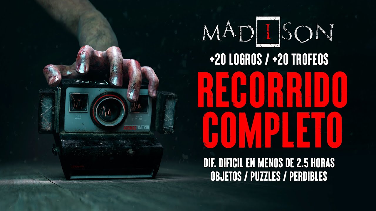 MADiSON | Dif&iacute;cil en menos de 2.5 Horas | Recorrido Completo | Logros/Trofeos perdibles