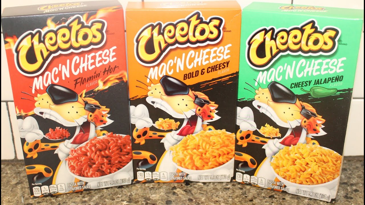 Cheetos Mac ‘N Cheese: Flamin’ Hot, Bold & Cheesy and Cheesy Jalapeno Review