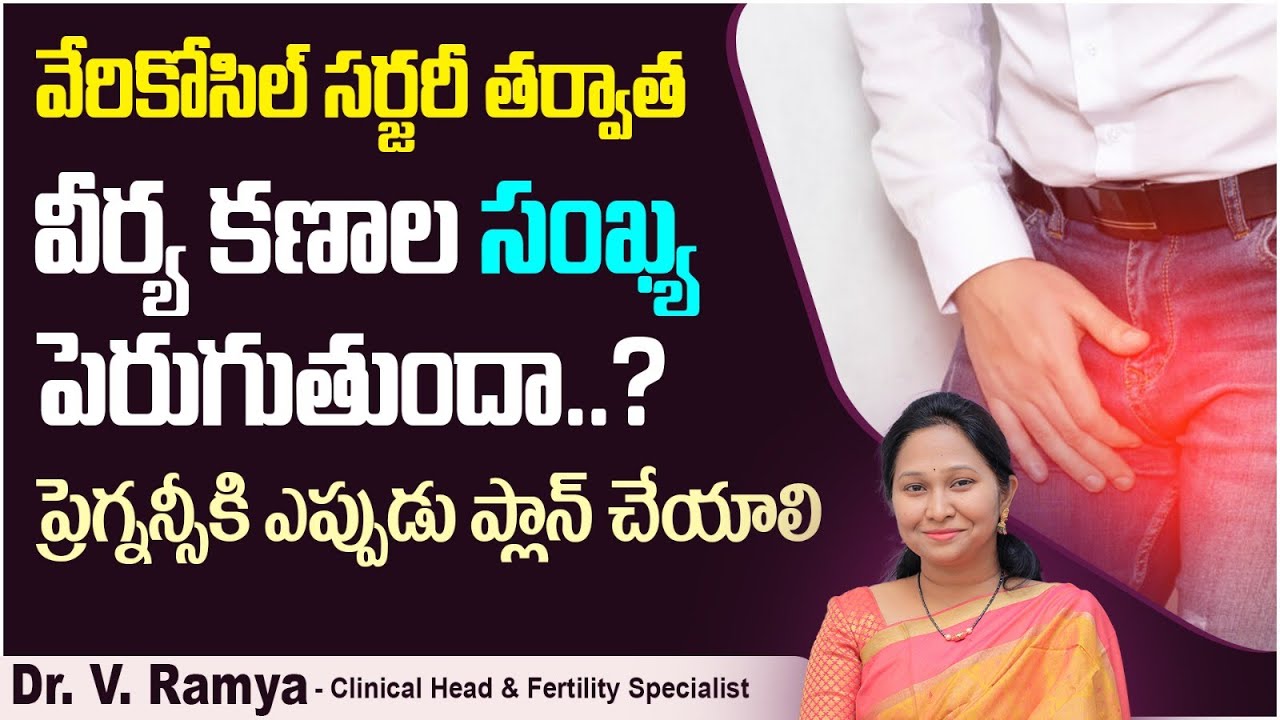 వేరికోసిల్ సర్జరీ తర్వాత || Does Varicocele Surgery Improve Fertility in Men || Oasis Fertility