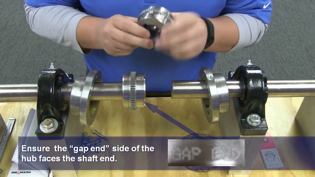 How to Install a Rexnord Lifeline Gear Coupling?