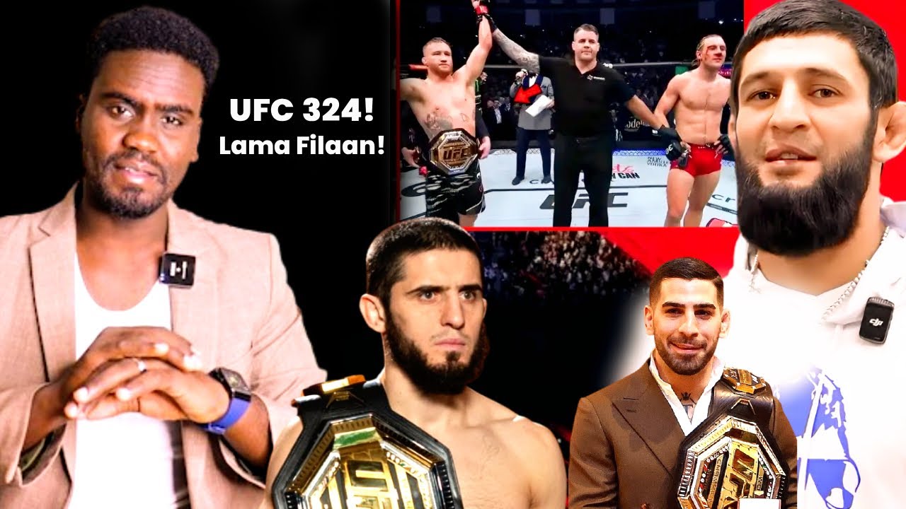 Khabib Oo Ku Farxsan Umar – Khamzat, Justin & Dana White! & Maxaa Ka Dhacay UFC 324?