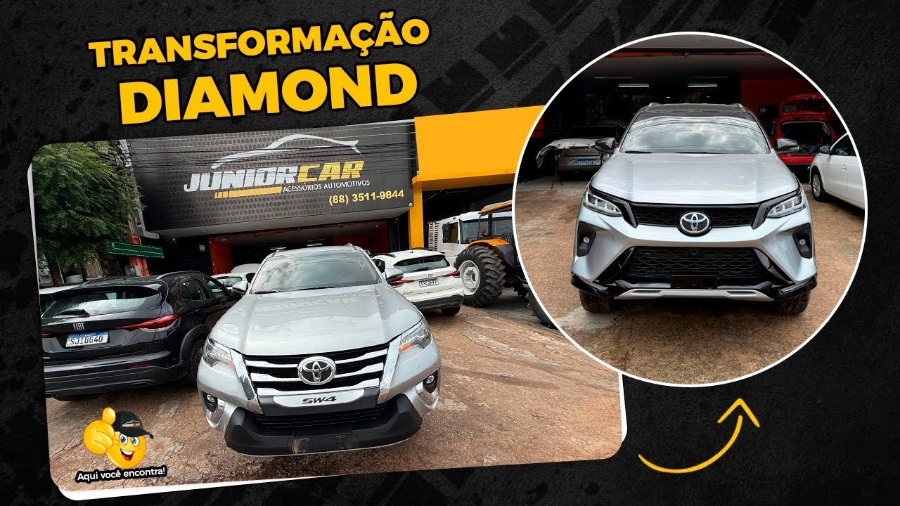 Kit transformação para SW4 de 2016 a 24 para o modelo DIAMOND 2025💎🔥