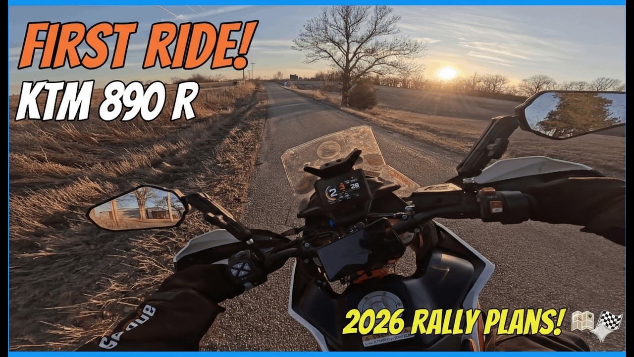 KTM 890 Adventure R First Ride of 2026