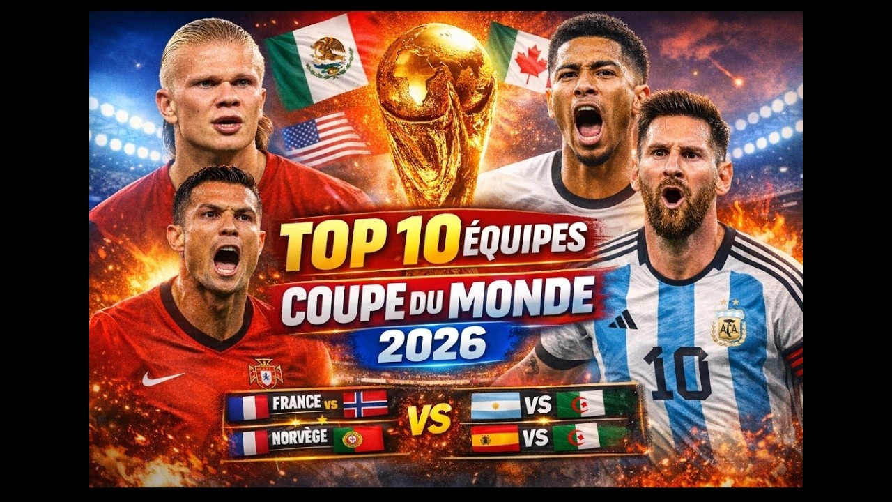Top 10 Équipes à Suivre pour la Coupe du Monde 2026: Analyse Pro, Prédictions Explosives et Composit