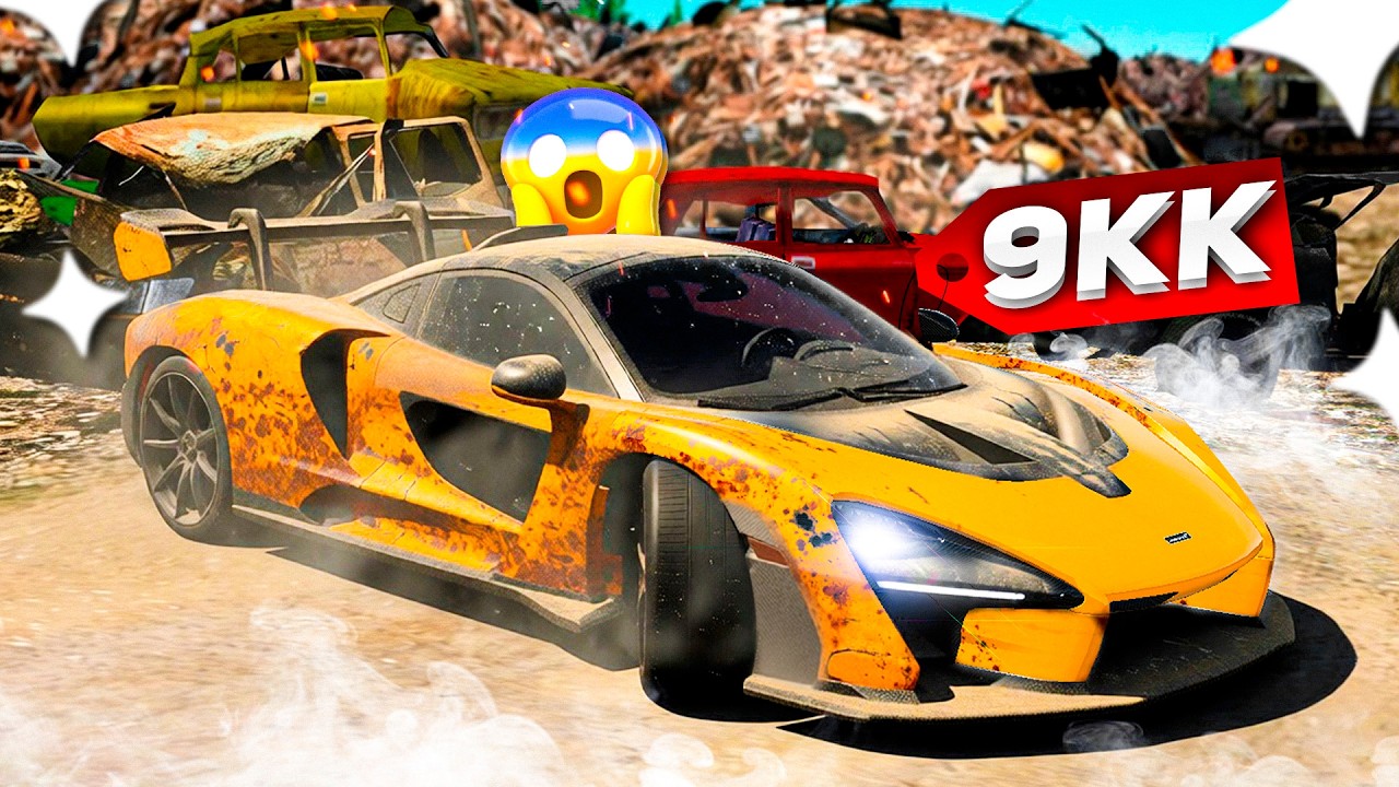 ЧТООООО?! ЭТО ЛУЧШАЯ СЕРИЯ ПО СВАЛКЕ! НАШЁЛ И ВЫКУПИЛ MACLAREN С ГОСКОЙ 100 ЛЯМОВ! ( GTA Radmir RP )