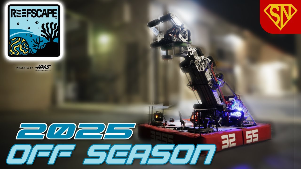 FRC 2025 Offseason Robot Reveal! - FRC Team 3255 The SuperNURDs