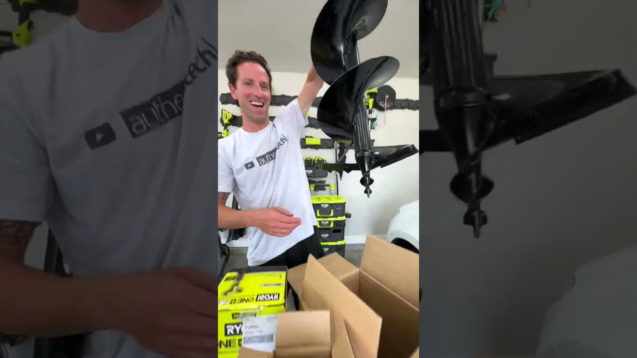 Powerful RYOBI Augers 🌱