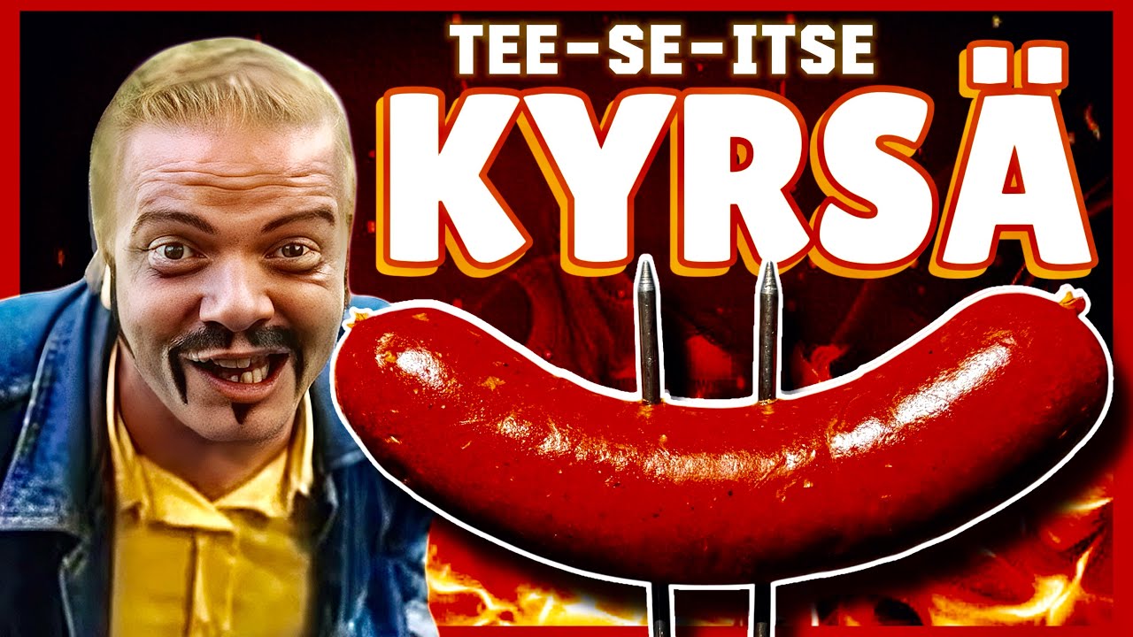 KYRSÄ eli B-LUOKAN MAKKARA🇫🇮 | Heimo Kokkaa Ruokia Kummelista