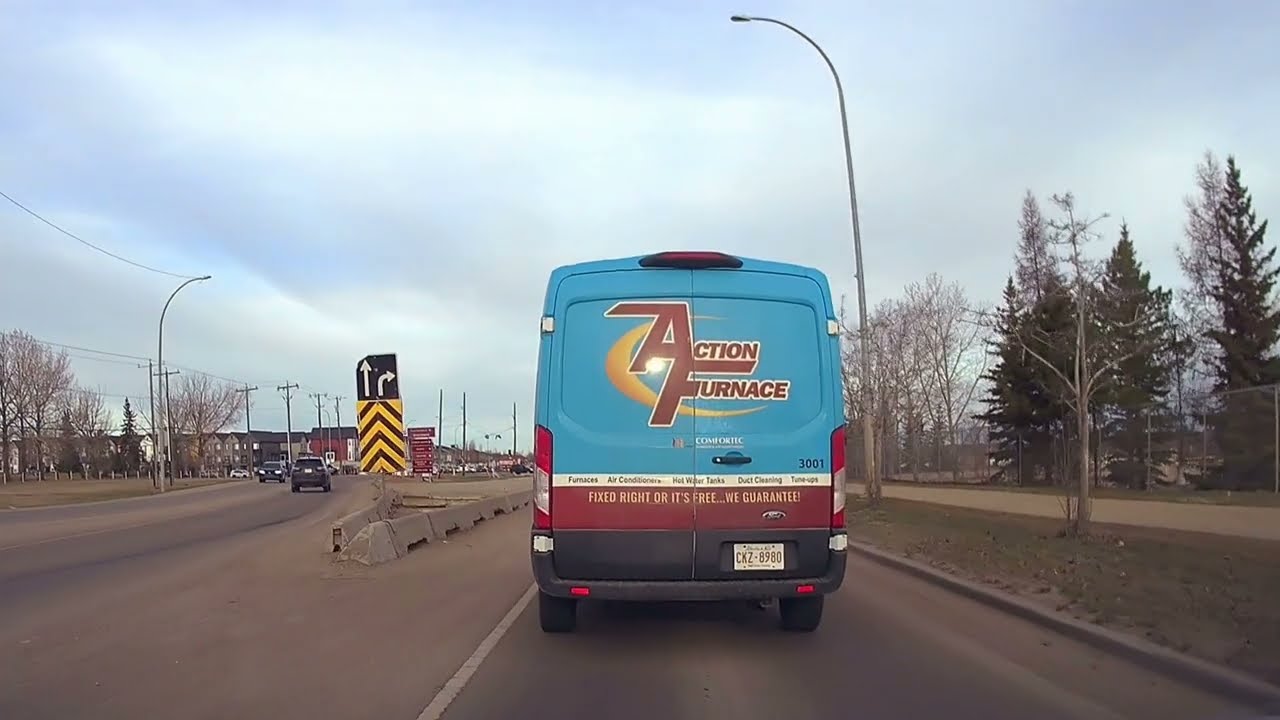 Driving in Edmonton, Canada 416