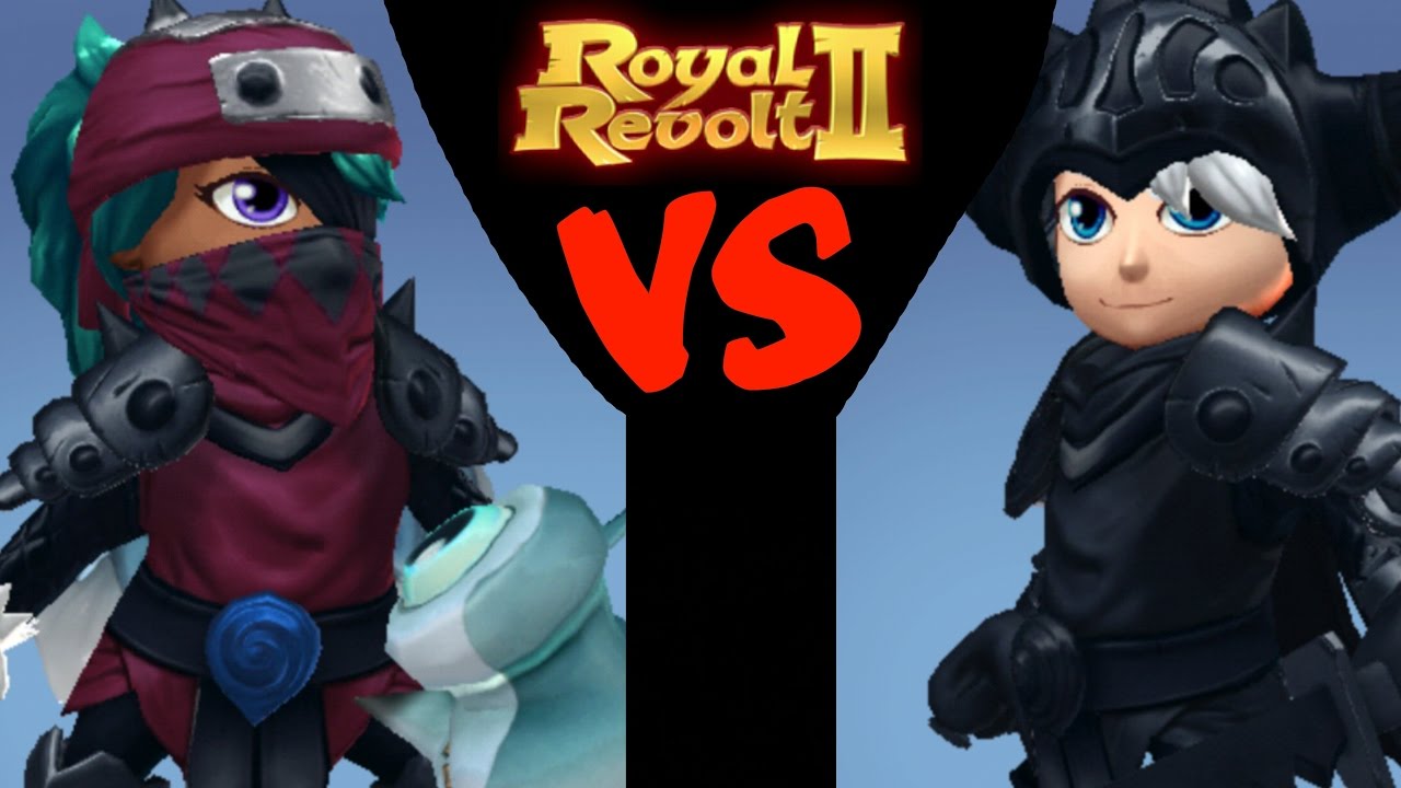 ROYAL REVOLT 2 - TOP 1 vs TOP 2 PLAYER IN THE WORLD