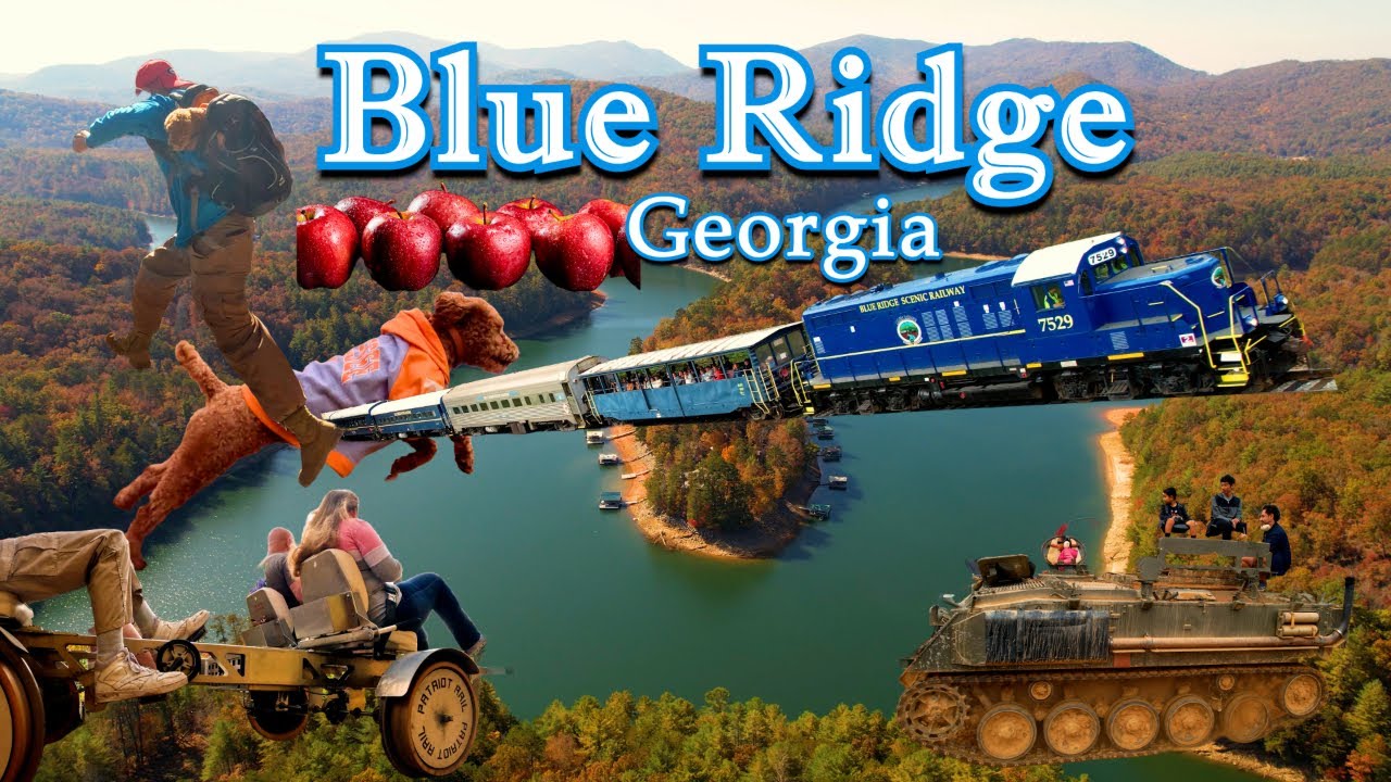 BLUE RIDGE & Northern Georgia Travel Guide - Rail Bikes, Trails,  Trains, Wineries, Farms, and More