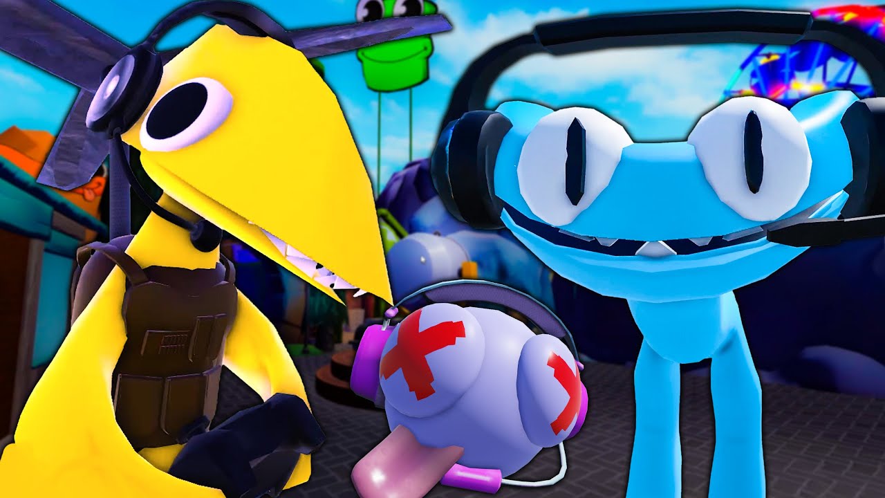 Новые монстры играют в Rainbow Friends 2, но все они умирают