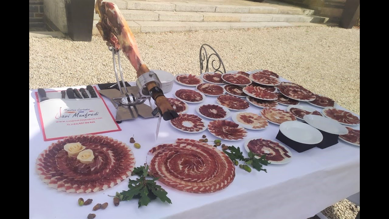 Commencer jambon ibérique