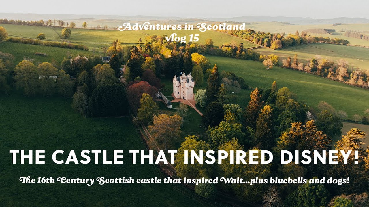 The 16th Century pink Scottish castle that inspired Walt Disney!