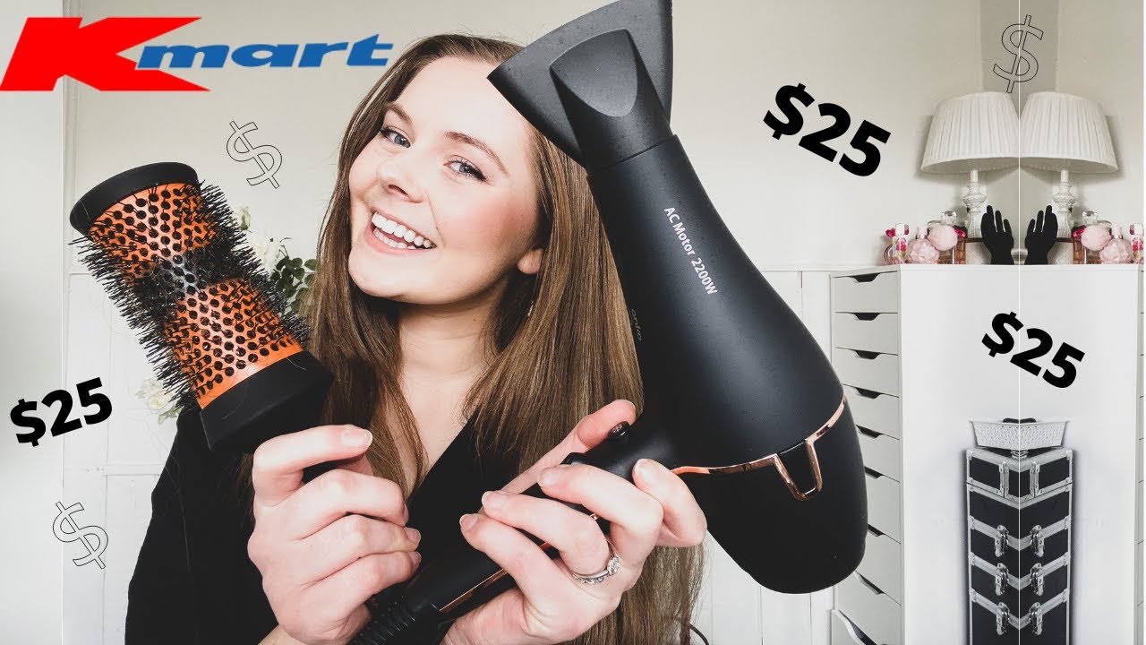 Kmart Blow Dryer Review | Best Drugstore Blow Dryer | Kmart Hair Dryer | Hair Styles By J