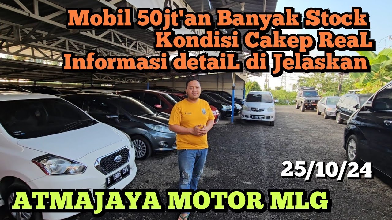 CARI MOBIL BEKAS KONDISI BAGUS CEK UPDATE STOCK ATMAJAYA MOTOR MALANG 25 oktober 2024