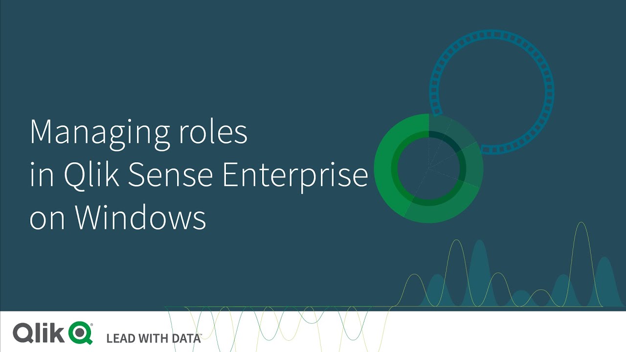 Managing roles in Qlik Sense on Windows