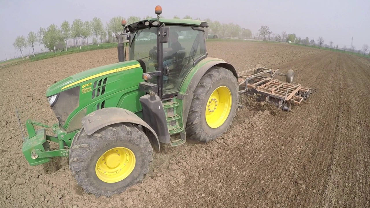 John Deere 6210r + Ma-ag Cultirapid