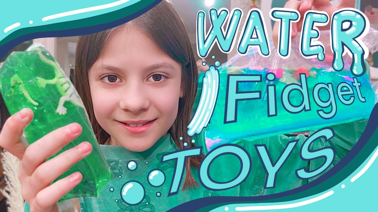 WATER FIDGET TOYS 4 (EASY TO MAKE)