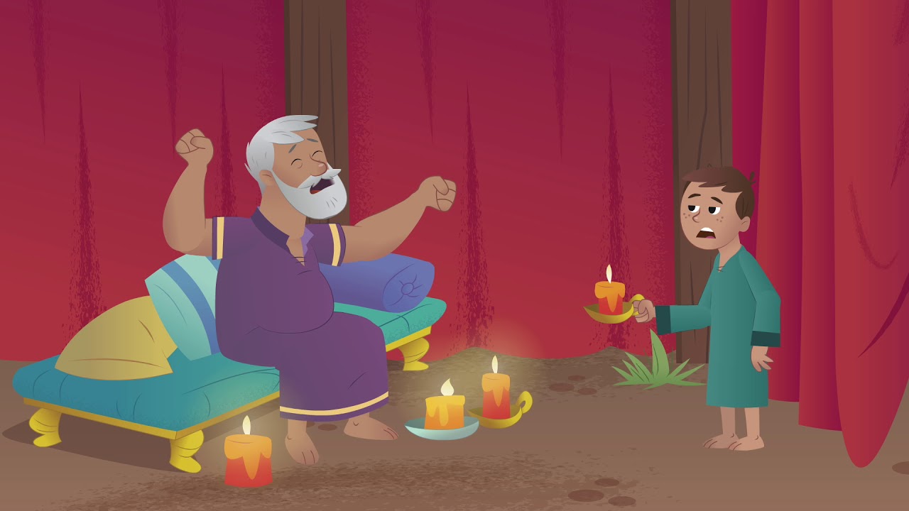 Une voix dans la nuit - La Bible App pour les Enfants