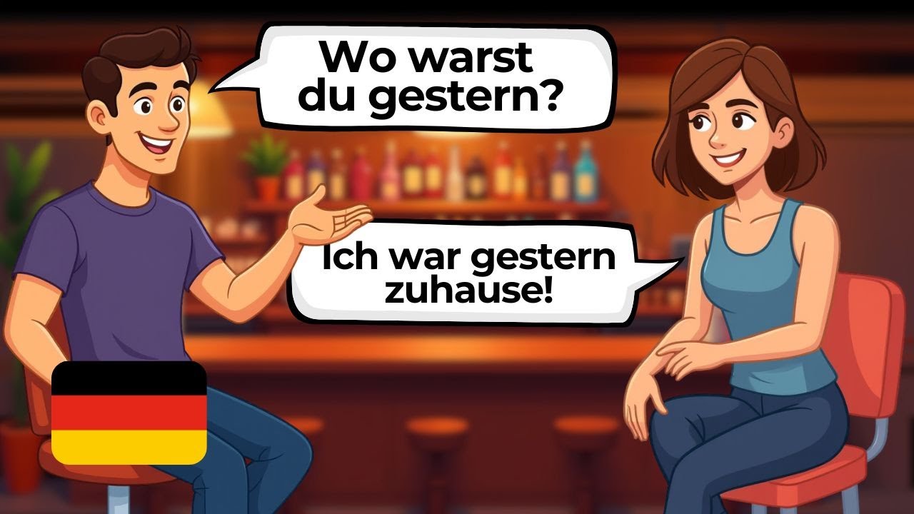 Master The Past with Everyday Dialogues in German! - For Beginners