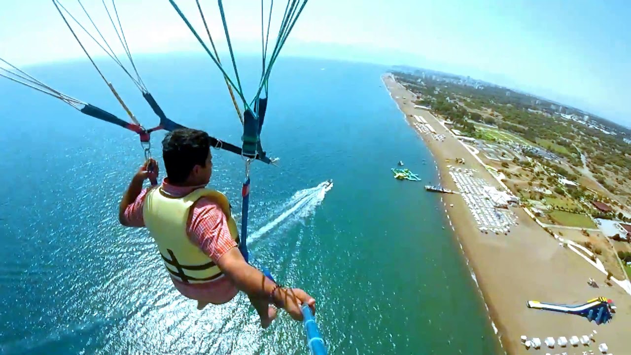 Parasailing At Antalya - Turkey