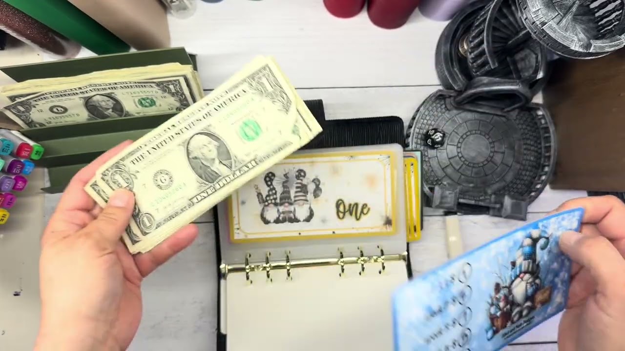 Gnome Your Savings Binder, one little deposit at a time.