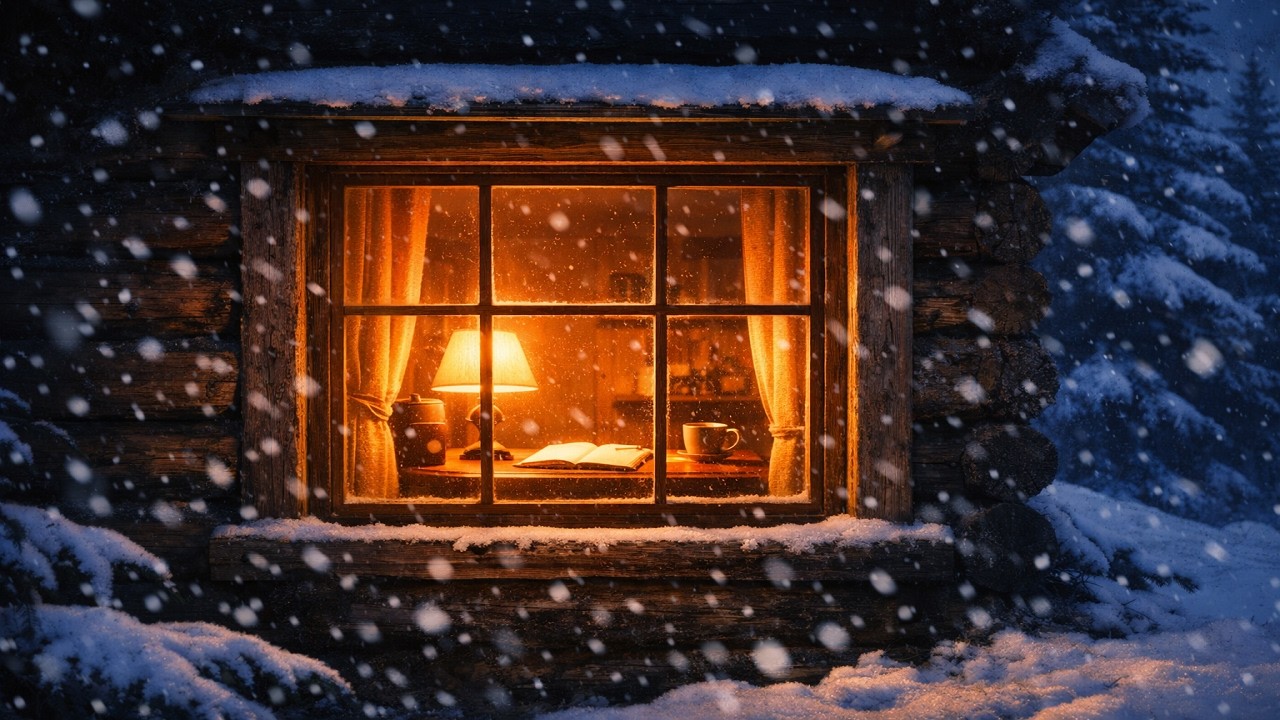 after hours cabin lofi 🌙 deep focus beats for studying & relaxing