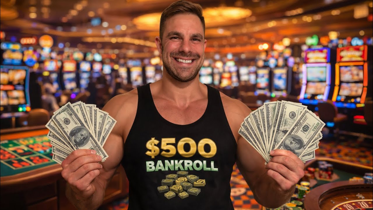 $500 Bankroll Turned into a Great Idea at the Casino!