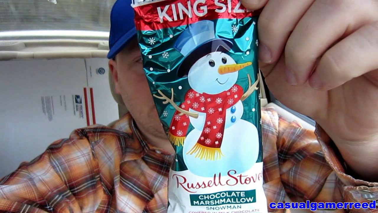 Reed Reviews Russell Stover Chocolate Marshmallow Snowman