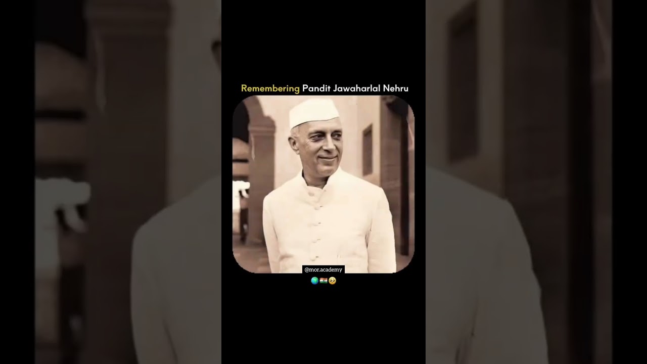 Pandit Jawaharlal Nehru, who passed away on 27 May 1964, was India&rsquo;s first PM. #jaihind