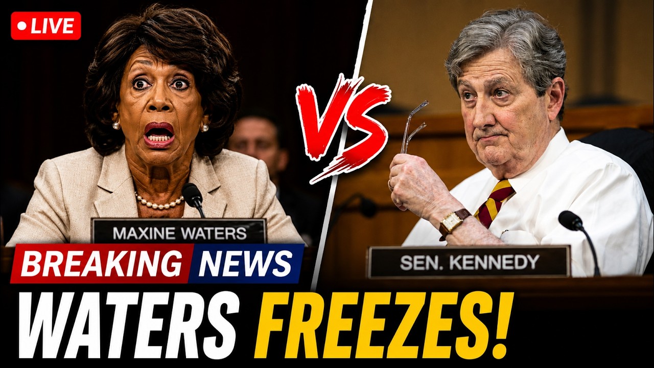 Maxine Waters FREEZES As Kennedy Reads Her OWN WORDS Back To Her