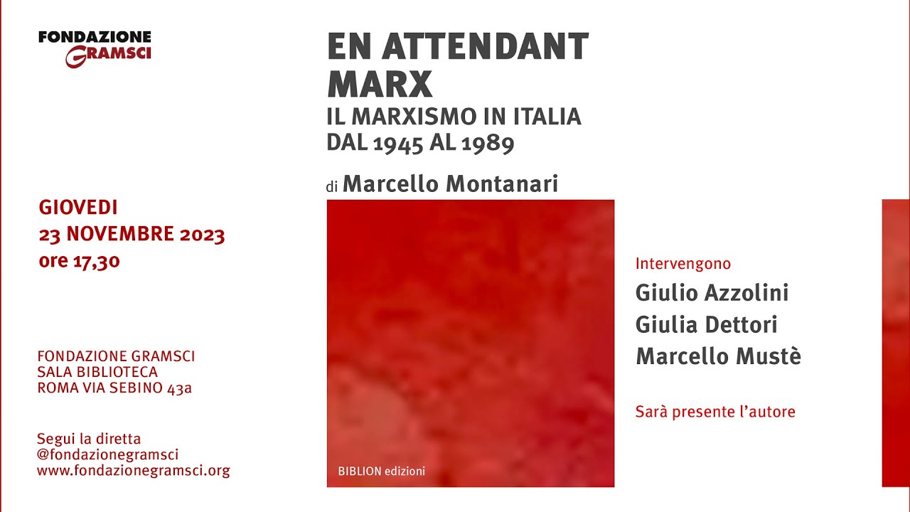 Giulia Dettori | EN ATTENDANT MARX