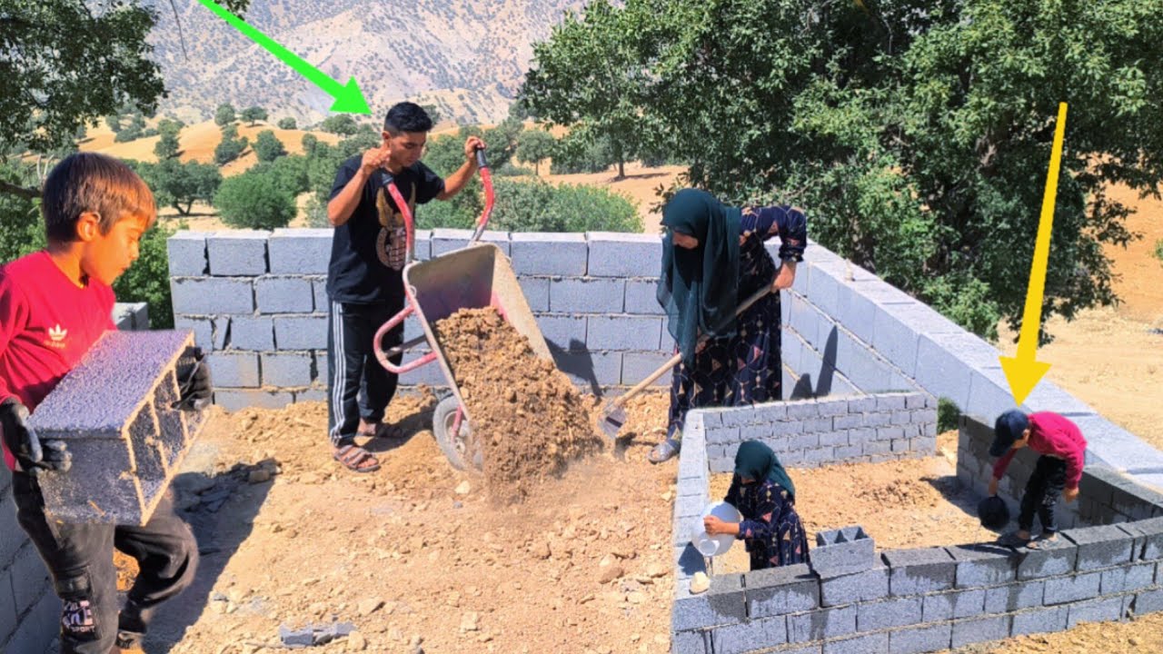 Rural construction: a life of hardship mixed with love and emotions